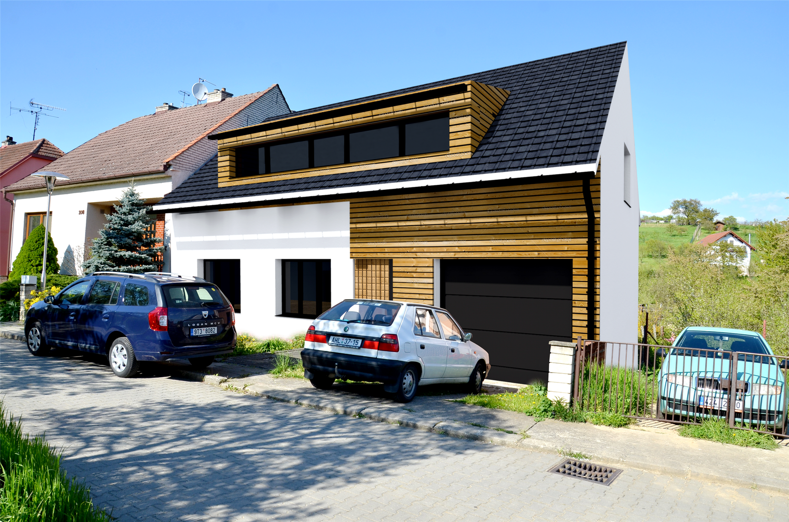 Malebný domek na Modré