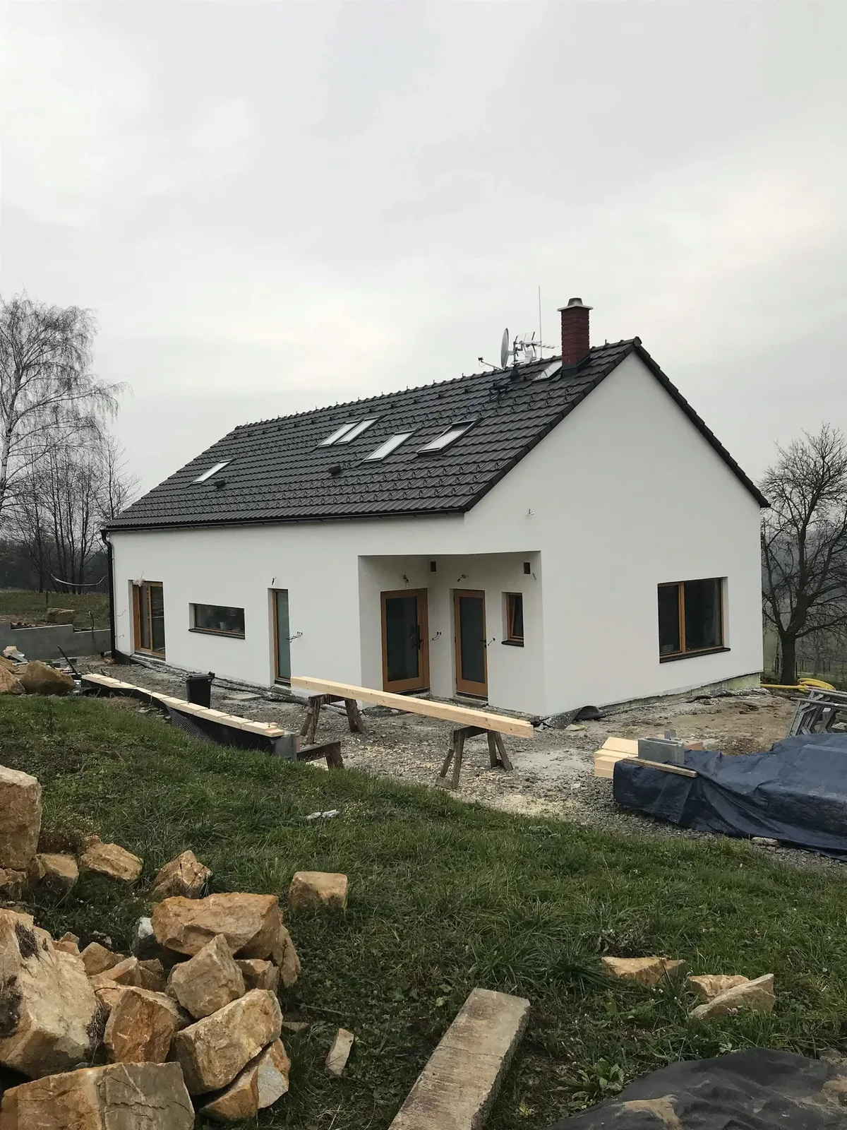 Exteriér stavba – Dům v trnkovém háji