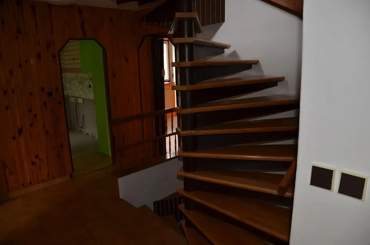 Původní stav schodiště